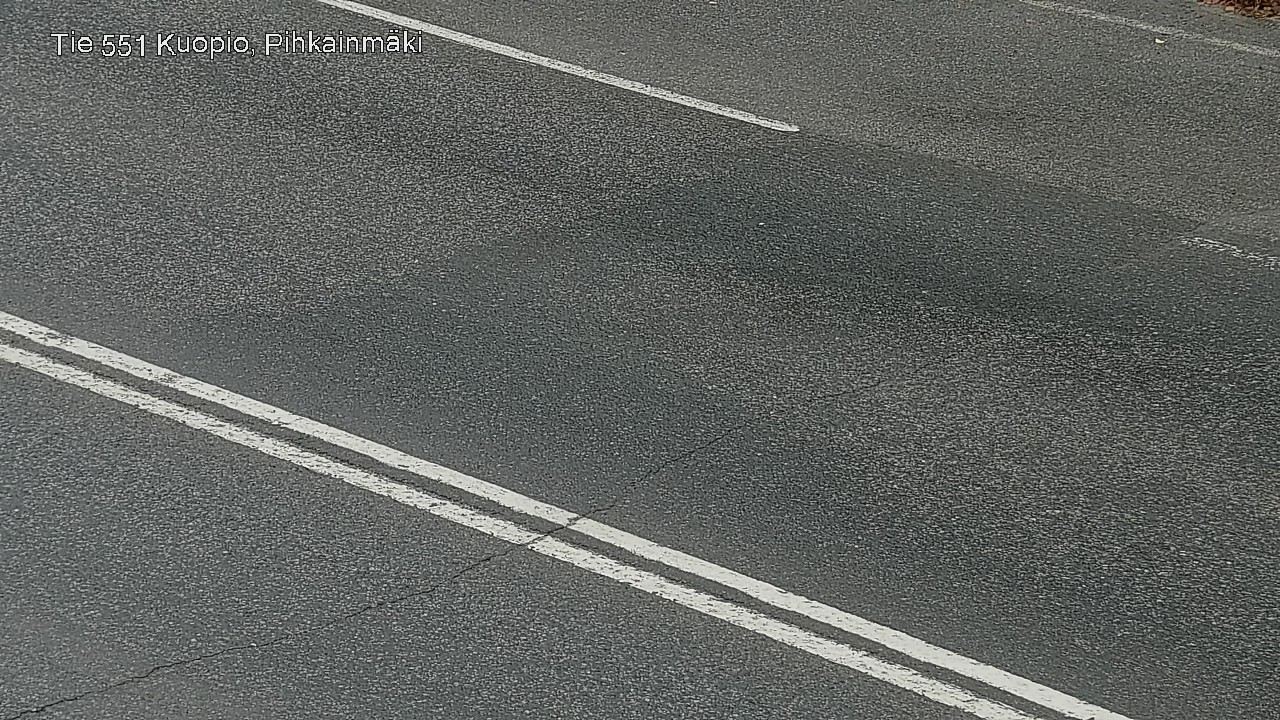Weather Camera Image Väg 551 Kuopio, Pihkainmäki, Kuopio, Pohjois-Savo