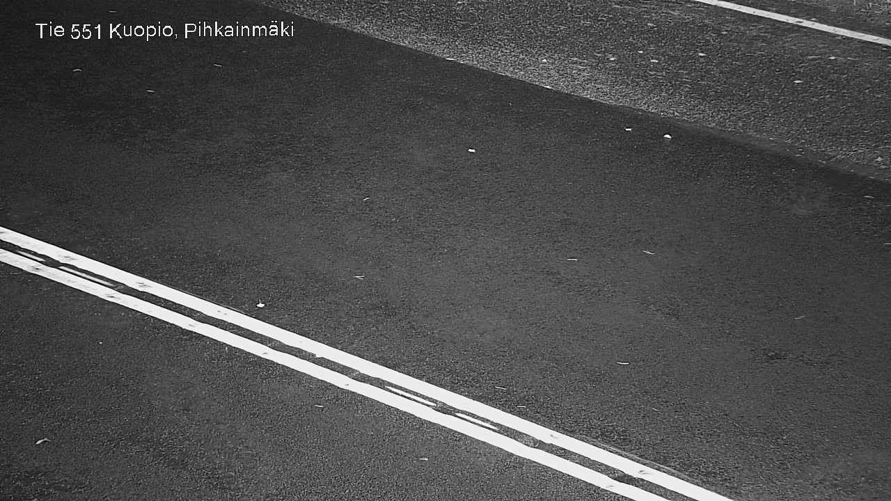 Weather Camera Image Road 551 Kuopio, Pihkainmäki, Kuopio, Pohjois-Savo