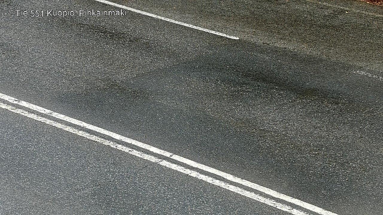 Weather Camera Image Väg 551 Kuopio, Pihkainmäki, Kuopio, Pohjois-Savo