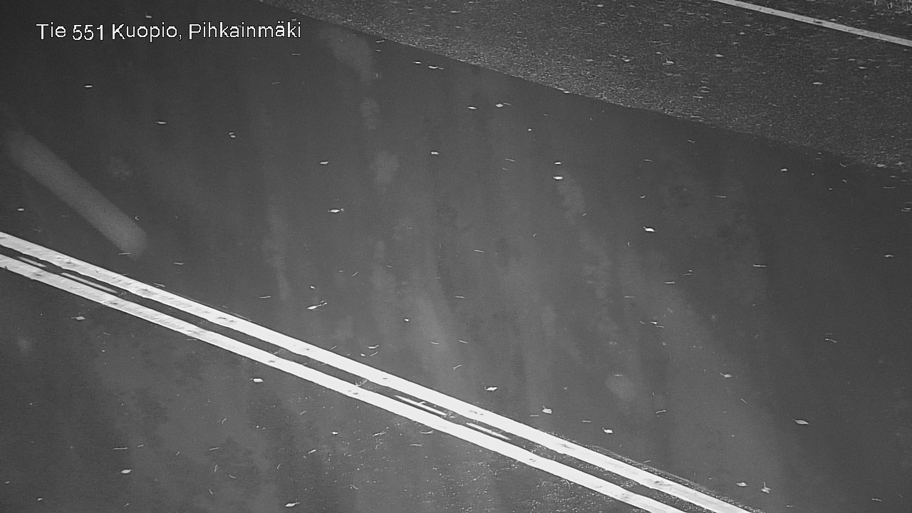 Weather Camera Image Road 551 Kuopio, Pihkainmäki, Kuopio, Pohjois-Savo
