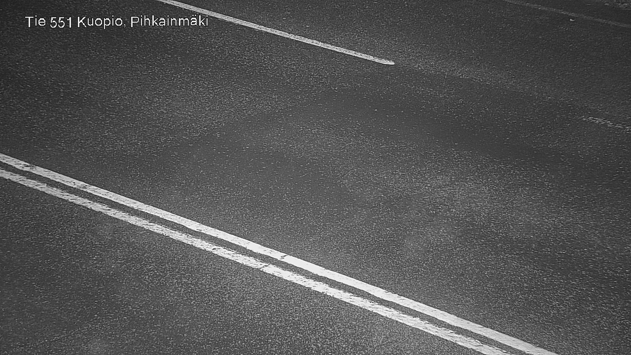 Weather Camera Image Road 551 Kuopio, Pihkainmäki, Kuopio, Pohjois-Savo