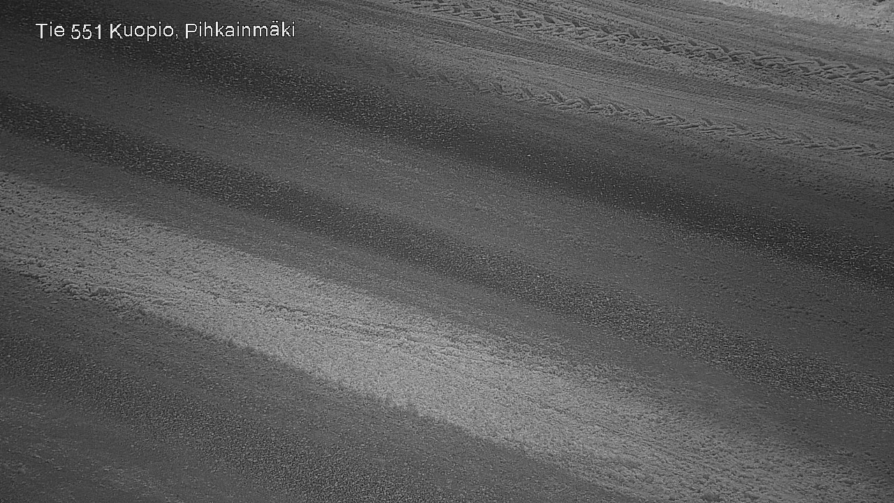 Weather Camera Image Road 551 Kuopio, Pihkainmäki, Kuopio, Pohjois-Savo