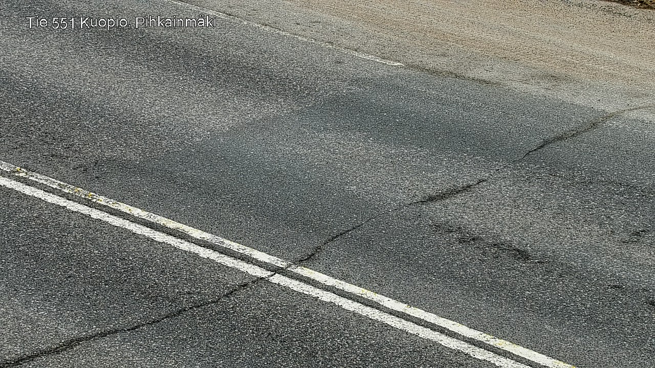 Weather Camera Image Väg 551 Kuopio, Pihkainmäki, Kuopio, Pohjois-Savo