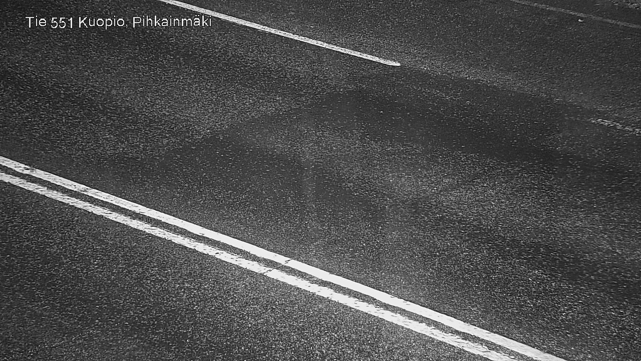 Weather Camera Image Väg 551 Kuopio, Pihkainmäki, Kuopio, Pohjois-Savo