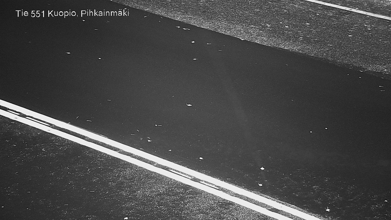Weather Camera Image Road 551 Kuopio, Pihkainmäki, Kuopio, Pohjois-Savo