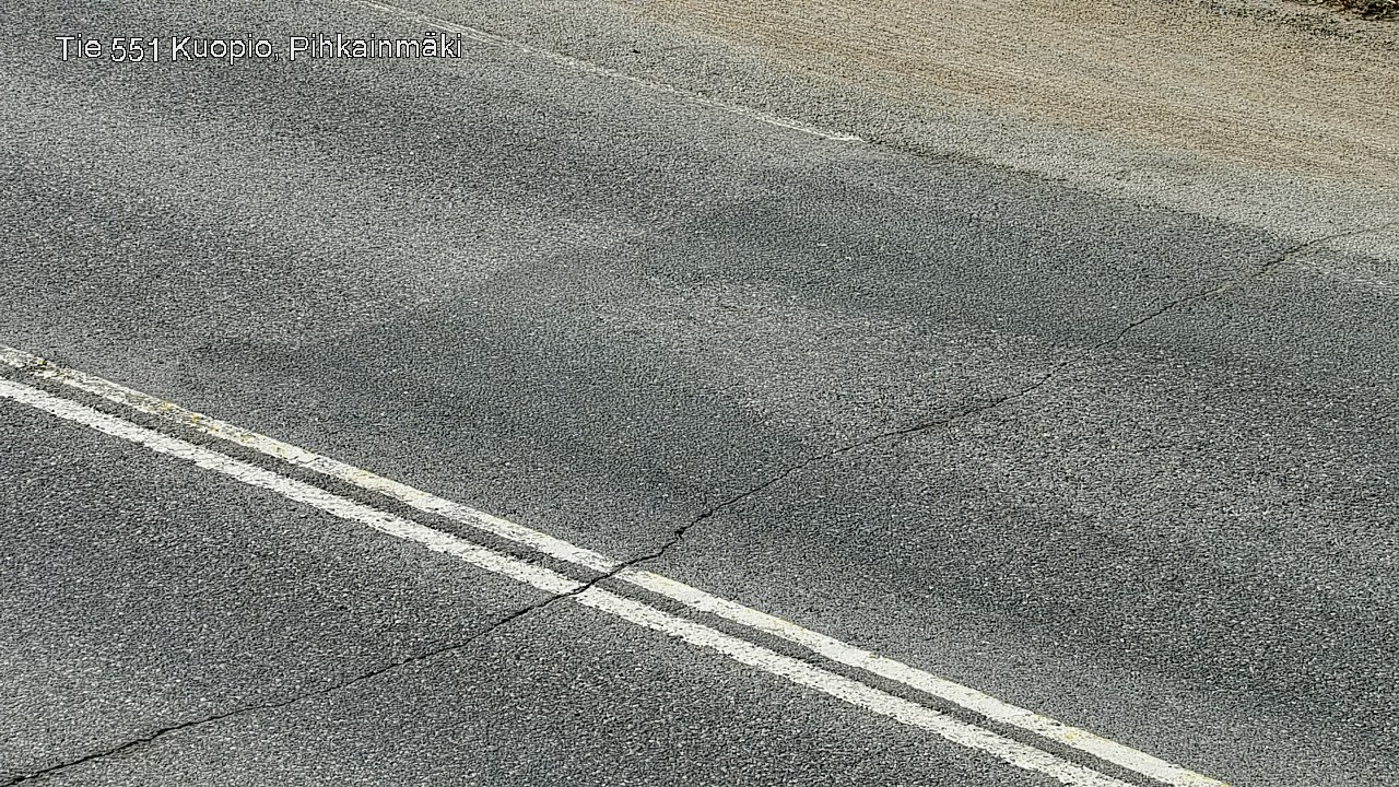 Weather Camera Image Road 551 Kuopio, Pihkainmäki, Kuopio, Pohjois-Savo