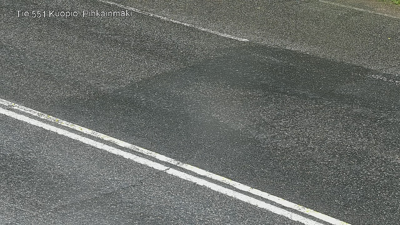 Weather Camera Image Väg 551 Kuopio, Pihkainmäki, Kuopio, Pohjois-Savo