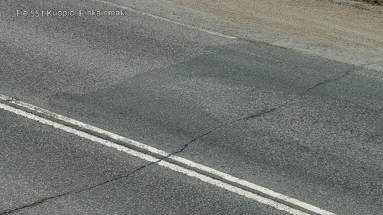 Weather Camera Image Road 551 Kuopio, Pihkainmäki, Kuopio, Pohjois-Savo