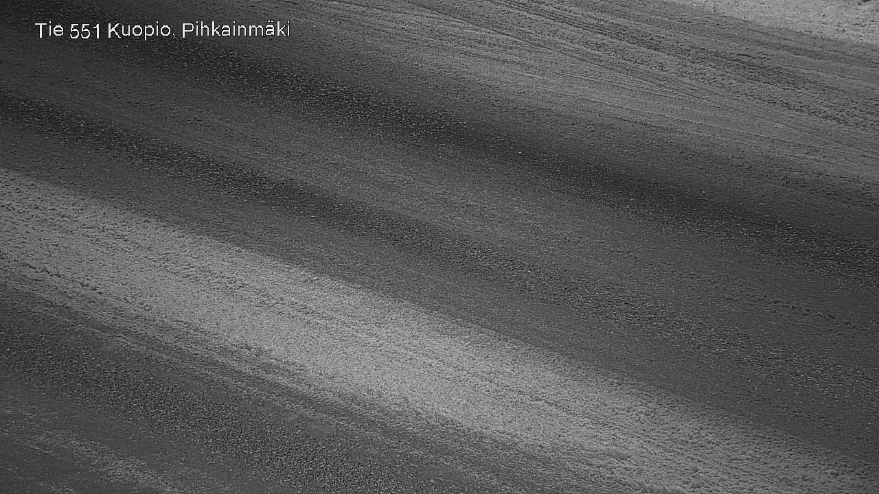 Weather Camera Image Road 551 Kuopio, Pihkainmäki, Kuopio, Pohjois-Savo