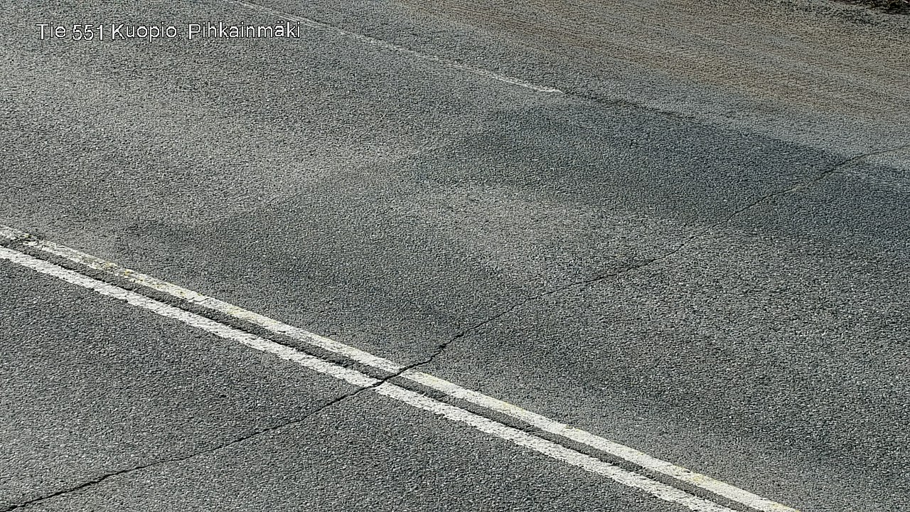 Weather Camera Image Road 551 Kuopio, Pihkainmäki, Kuopio, Pohjois-Savo