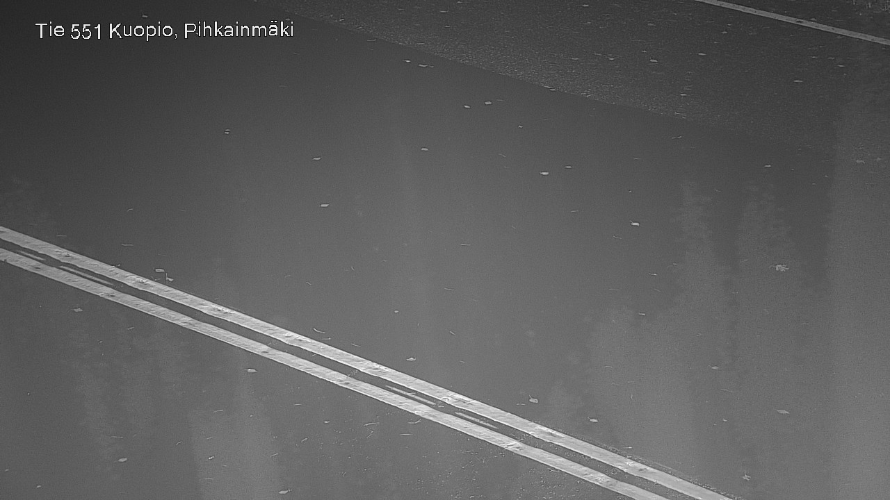 Weather Camera Image Road 551 Kuopio, Pihkainmäki, Kuopio, Pohjois-Savo