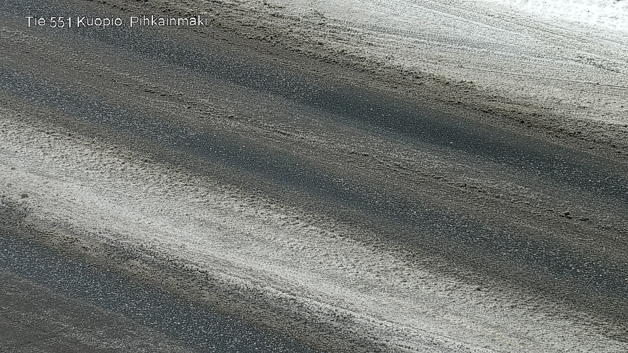 Weather Camera Image Road 551 Kuopio, Pihkainmäki, Kuopio, Pohjois-Savo