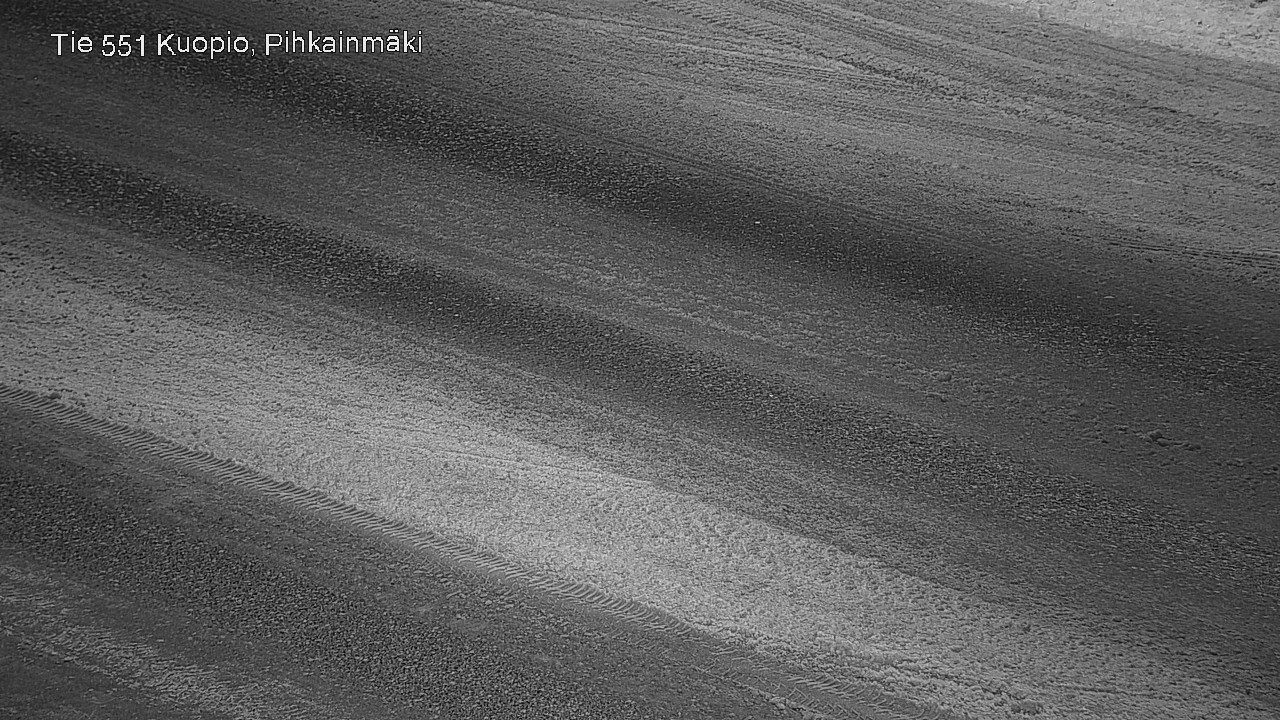 Weather Camera Image Road 551 Kuopio, Pihkainmäki, Kuopio, Pohjois-Savo