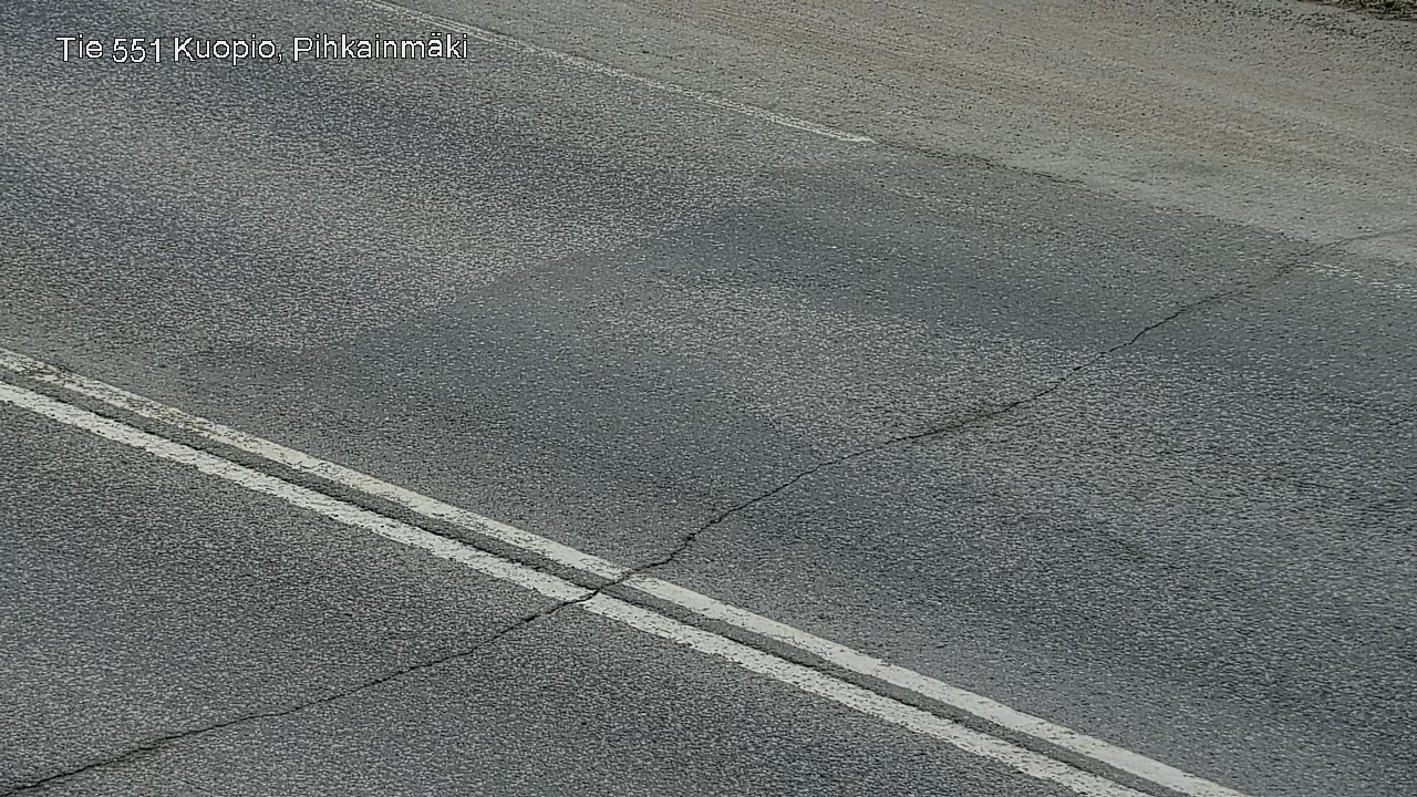 Weather Camera Image Road 551 Kuopio, Pihkainmäki, Kuopio, Pohjois-Savo