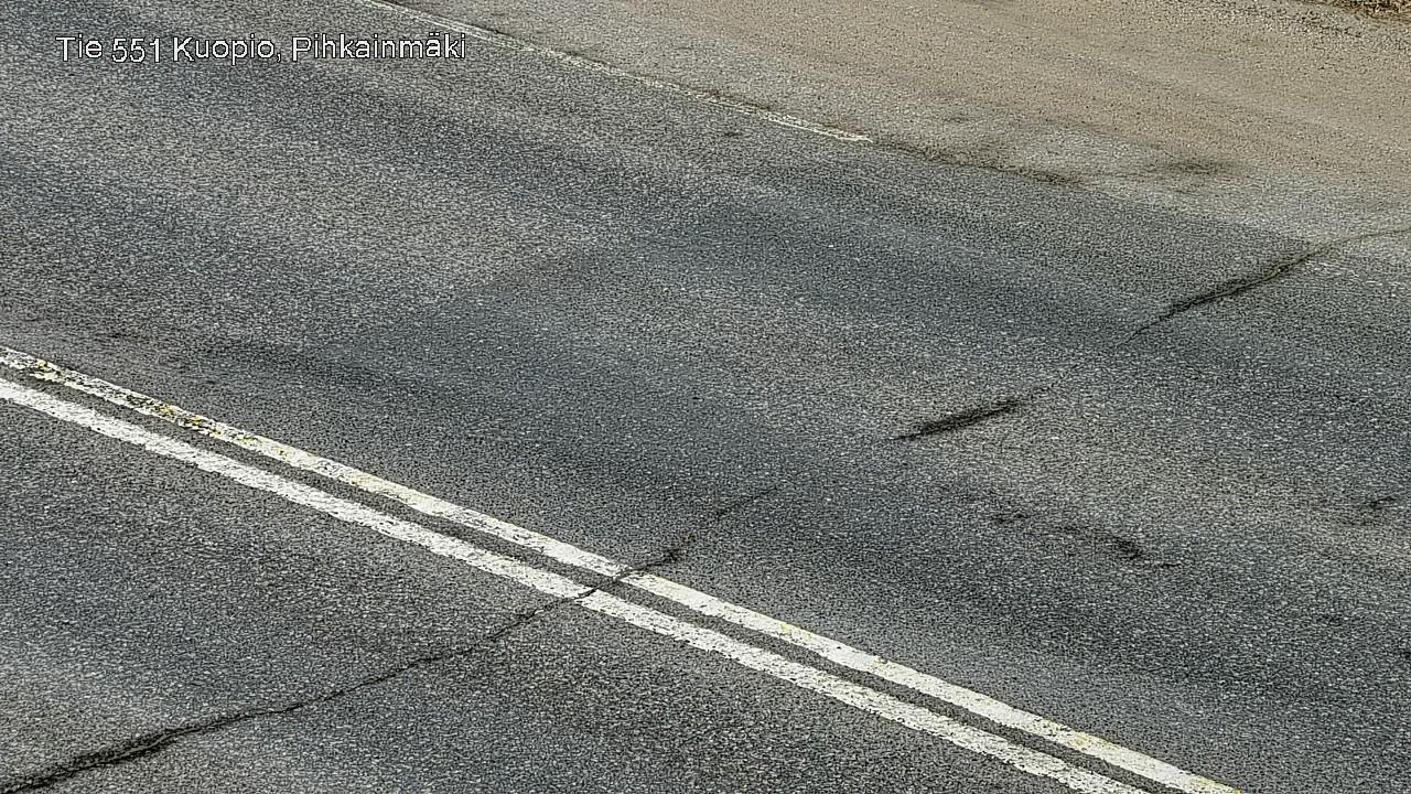 Weather Camera Image Road 551 Kuopio, Pihkainmäki, Kuopio, Pohjois-Savo