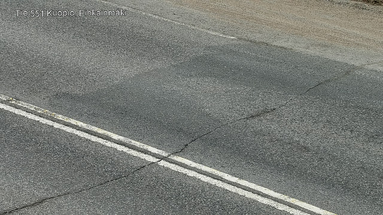 Weather Camera Image Road 551 Kuopio, Pihkainmäki, Kuopio, Pohjois-Savo