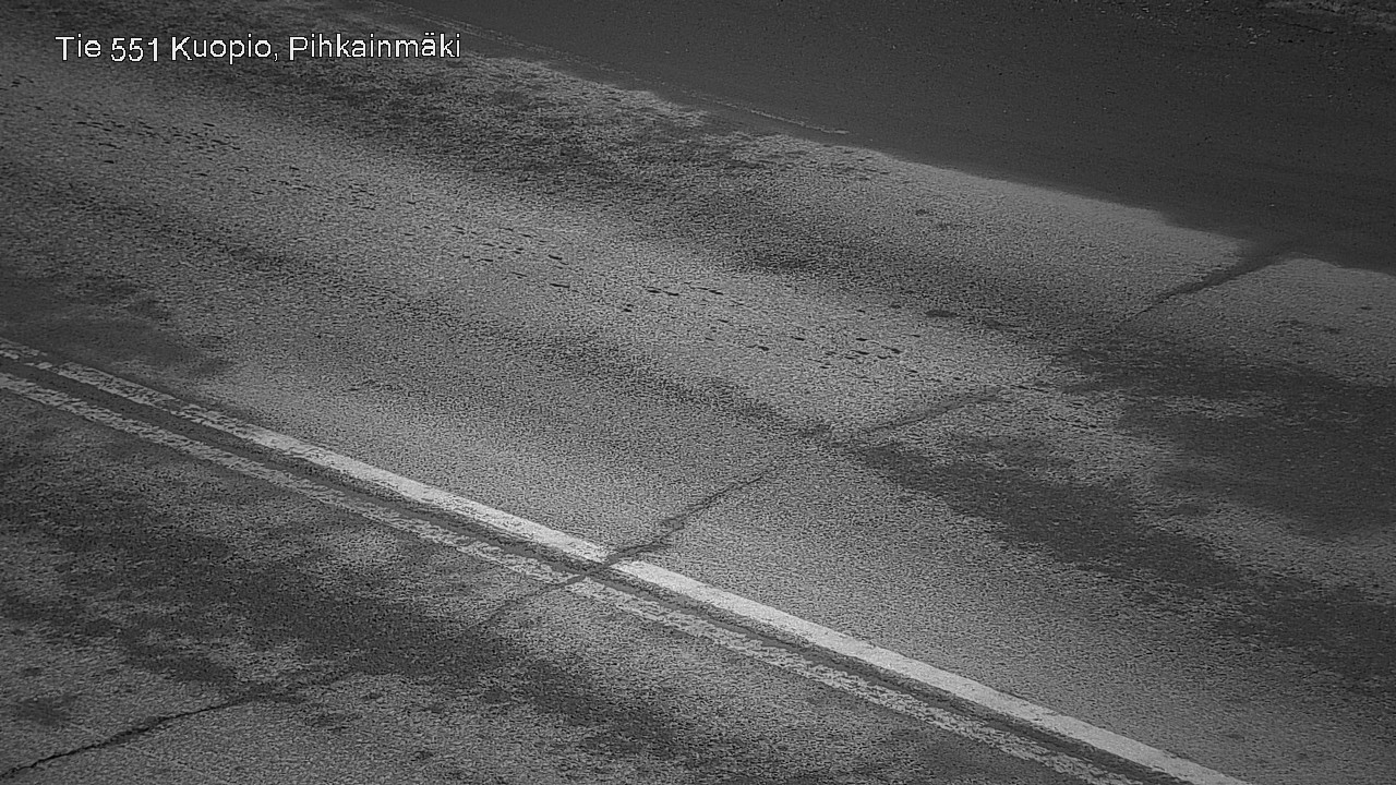 Weather Camera Image Road 551 Kuopio, Pihkainmäki, Kuopio, Pohjois-Savo