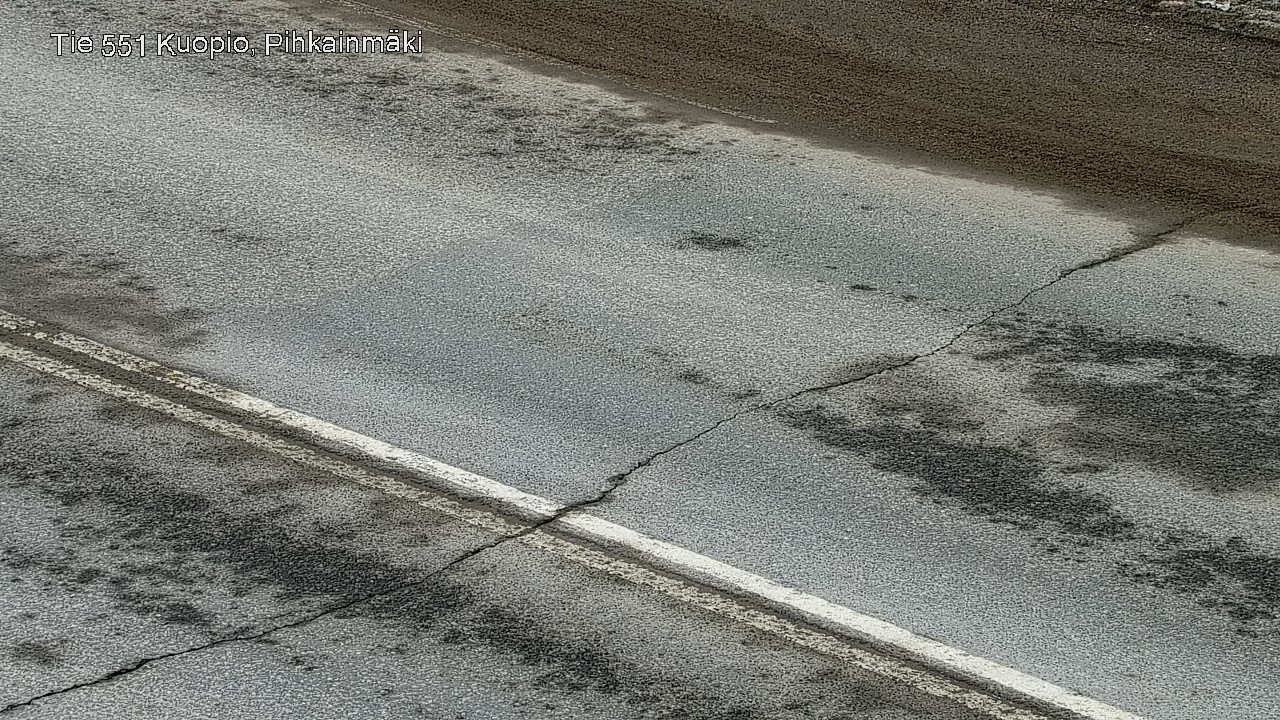 Weather Camera Image Road 551 Kuopio, Pihkainmäki, Kuopio, Pohjois-Savo