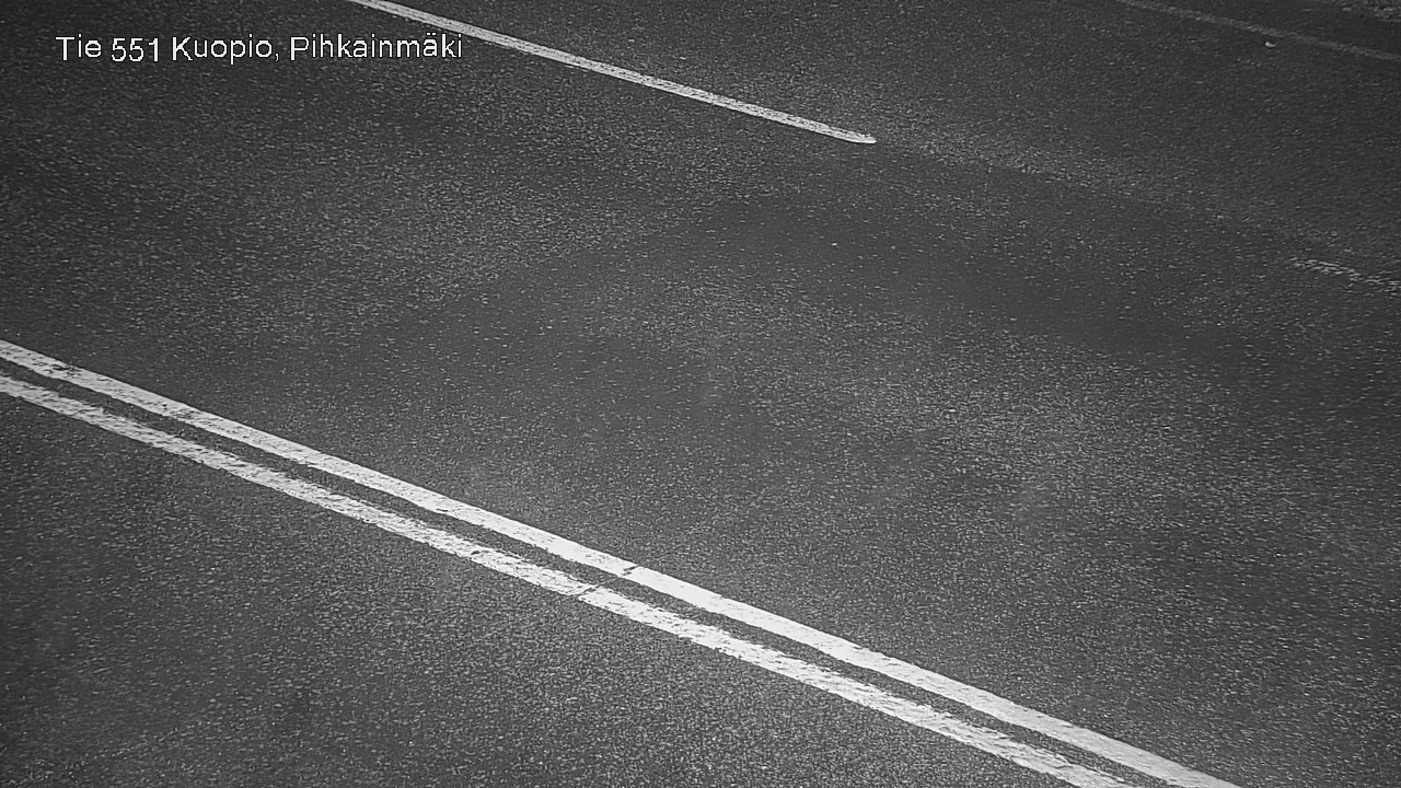 Weather Camera Image Road 551 Kuopio, Pihkainmäki, Kuopio, Pohjois-Savo