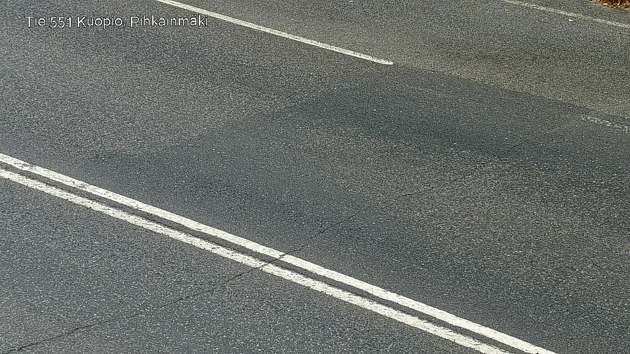 Weather Camera Image Väg 551 Kuopio, Pihkainmäki, Kuopio, Pohjois-Savo