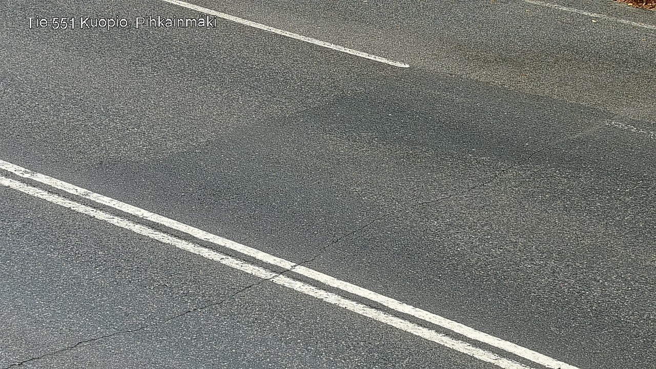 Weather Camera Image Väg 551 Kuopio, Pihkainmäki, Kuopio, Pohjois-Savo