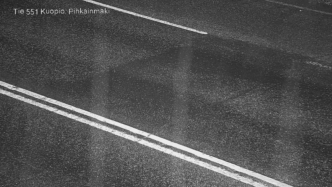 Weather Camera Image Väg 551 Kuopio, Pihkainmäki, Kuopio, Pohjois-Savo