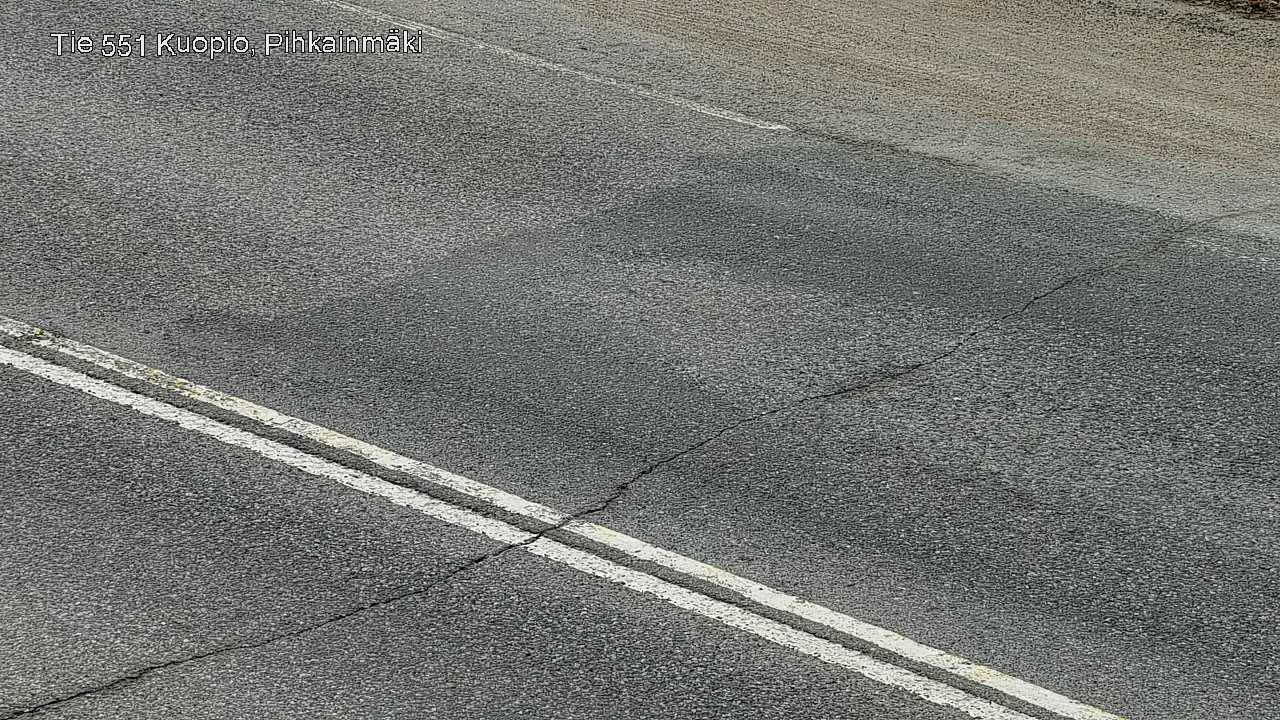 Weather Camera Image Road 551 Kuopio, Pihkainmäki, Kuopio, Pohjois-Savo
