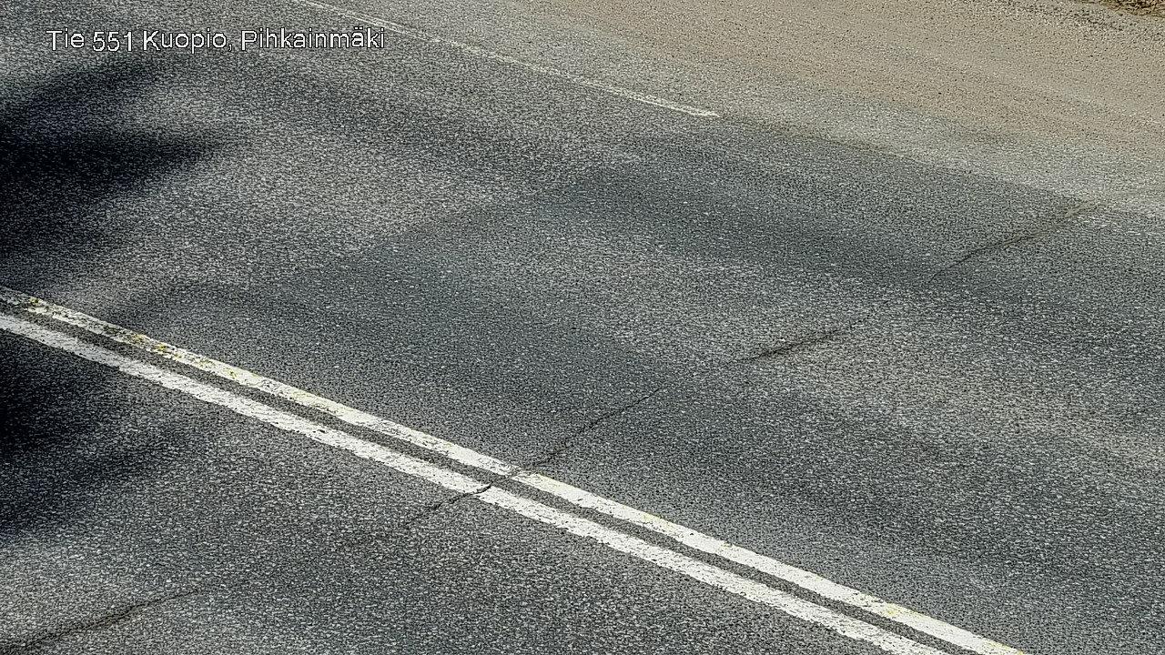 Weather Camera Image Road 551 Kuopio, Pihkainmäki, Kuopio, Pohjois-Savo