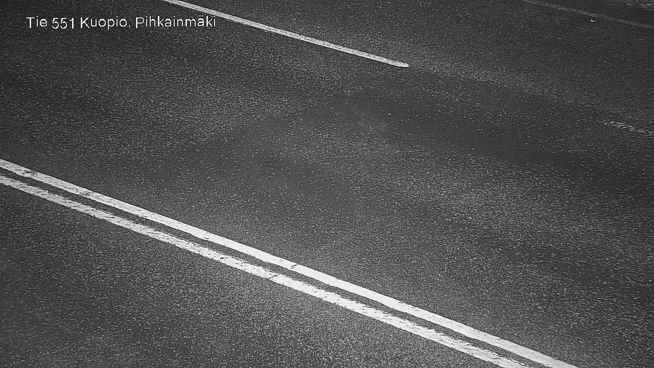 Weather Camera Image Road 551 Kuopio, Pihkainmäki, Kuopio, Pohjois-Savo