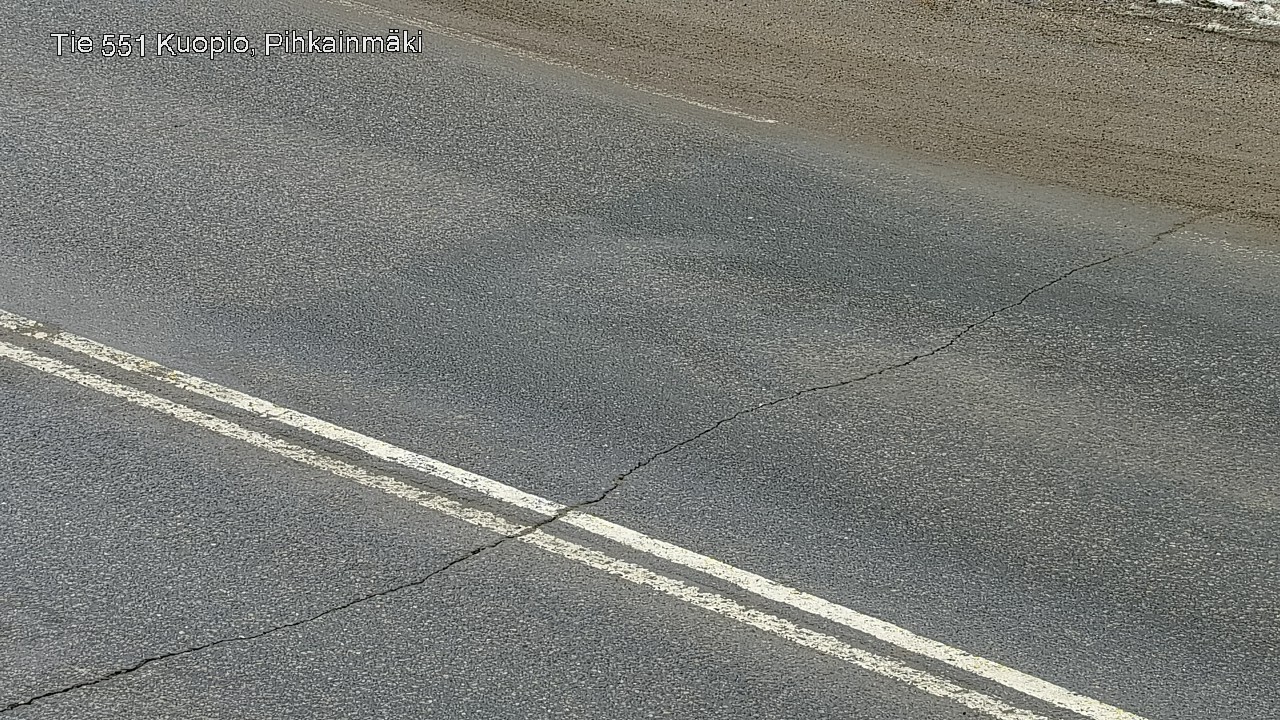 Kelikamerat Kuva Tie 551 Kuopio, Pihkainmäki, Kuopio, Pohjois-Savo