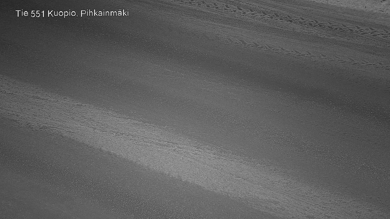 Weather Camera Image Road 551 Kuopio, Pihkainmäki, Kuopio, Pohjois-Savo