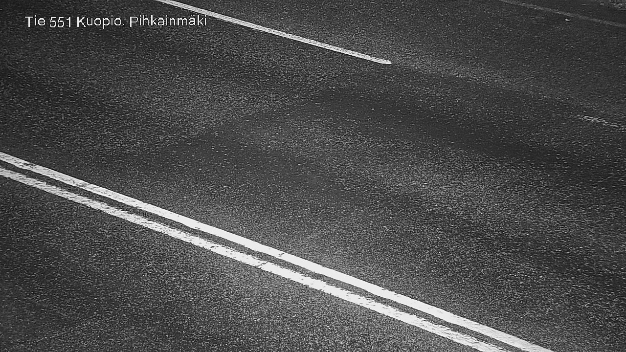 Weather Camera Image Road 551 Kuopio, Pihkainmäki, Kuopio, Pohjois-Savo