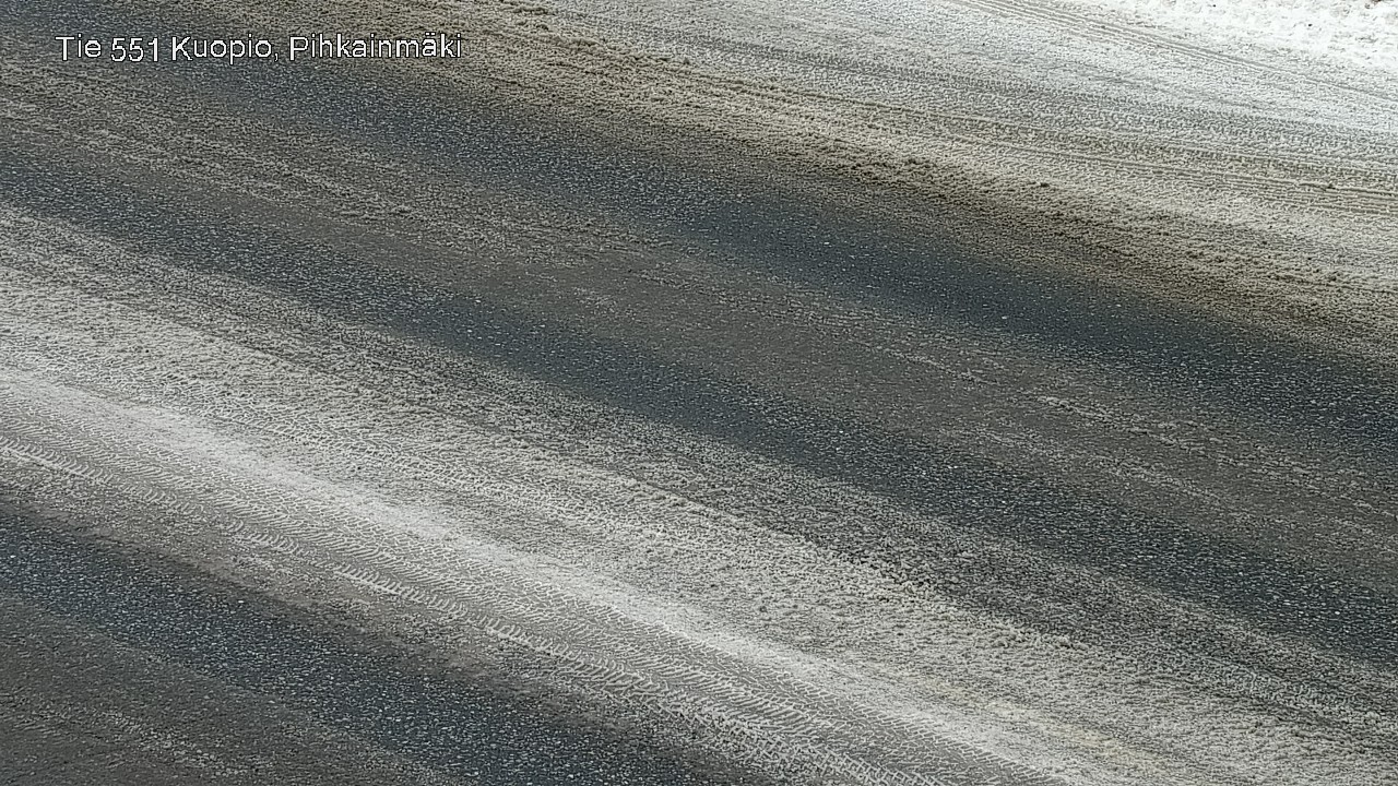 Weather Camera Image Road 551 Kuopio, Pihkainmäki, Kuopio, Pohjois-Savo