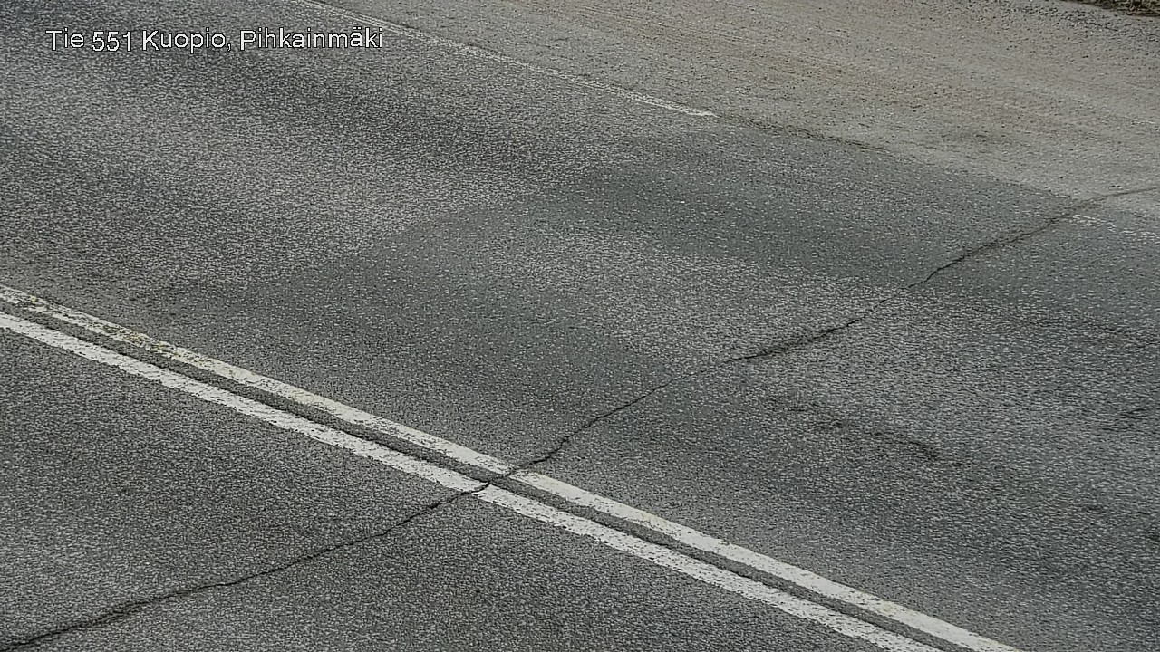 Weather Camera Image Road 551 Kuopio, Pihkainmäki, Kuopio, Pohjois-Savo
