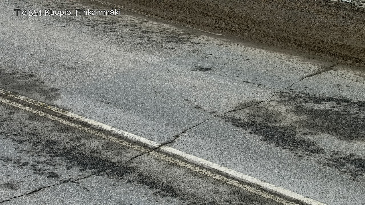Weather Camera Image Road 551 Kuopio, Pihkainmäki, Kuopio, Pohjois-Savo