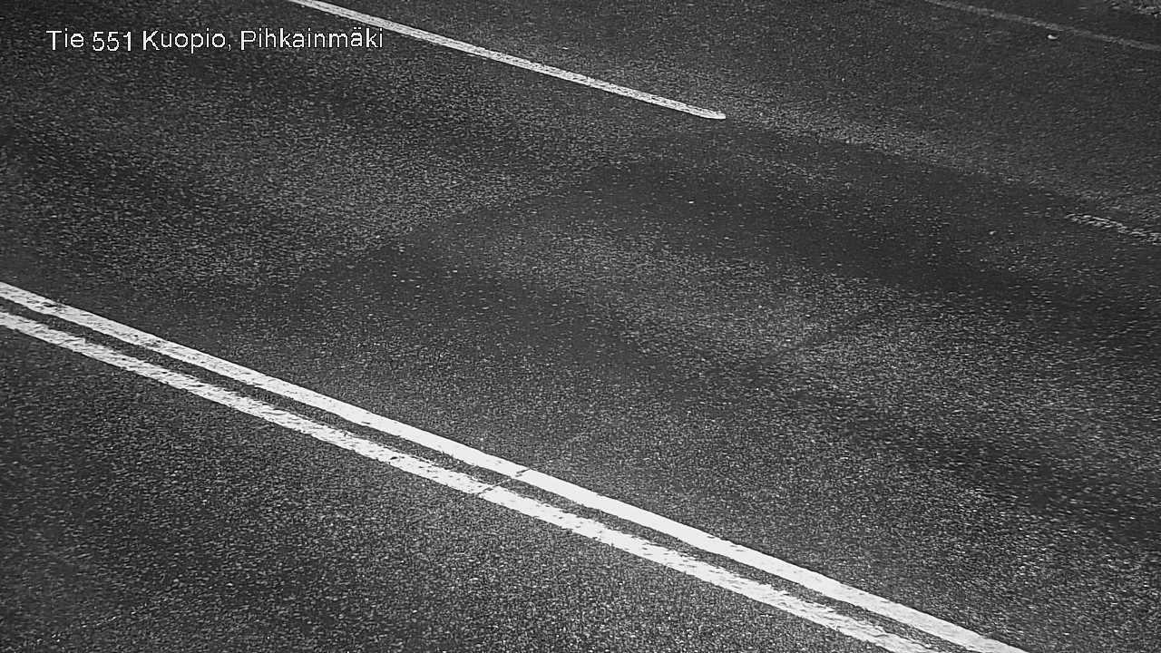 Weather Camera Image Väg 551 Kuopio, Pihkainmäki, Kuopio, Pohjois-Savo