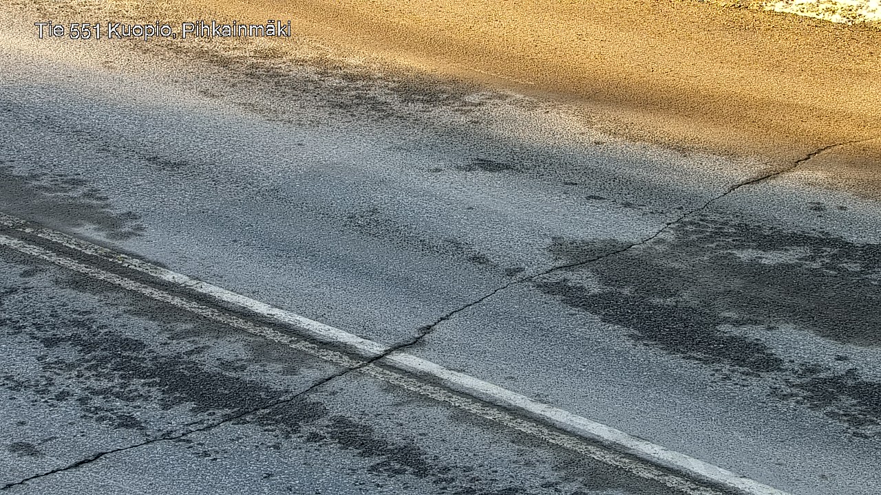 Kelikamerat Kuva Tie 551 Kuopio, Pihkainmäki, Kuopio, Pohjois-Savo