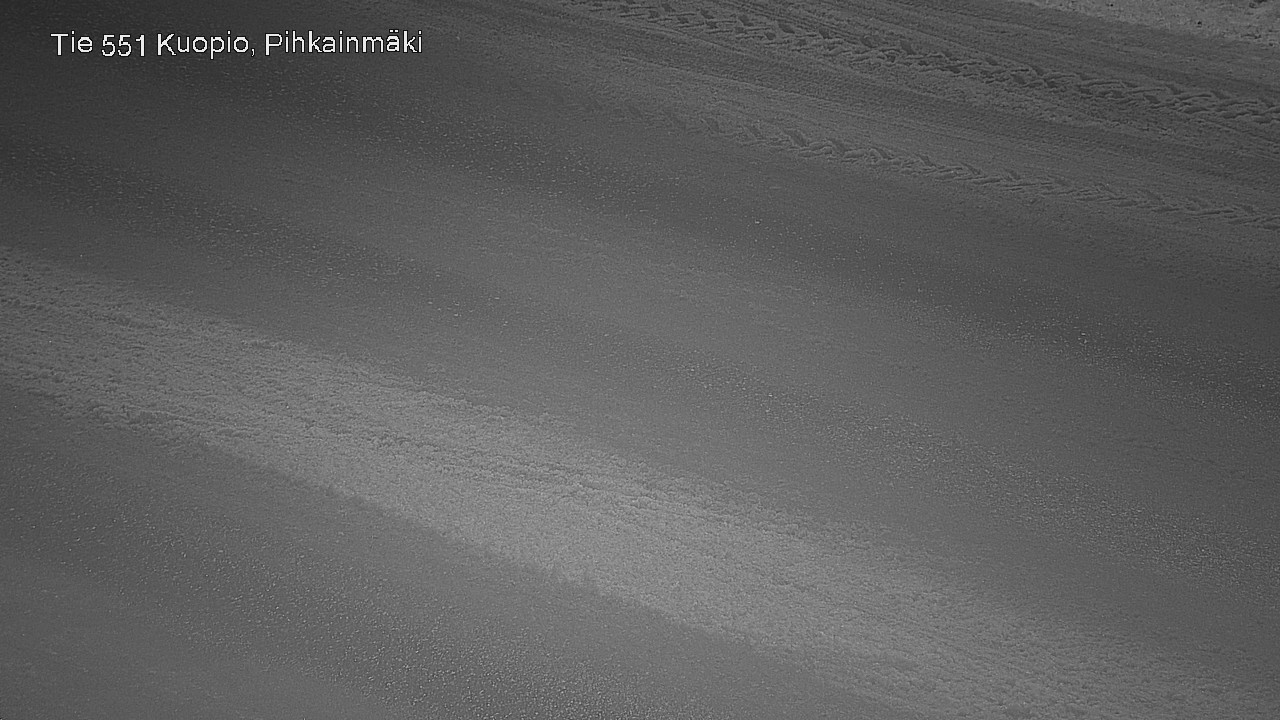 Weather Camera Image Road 551 Kuopio, Pihkainmäki, Kuopio, Pohjois-Savo