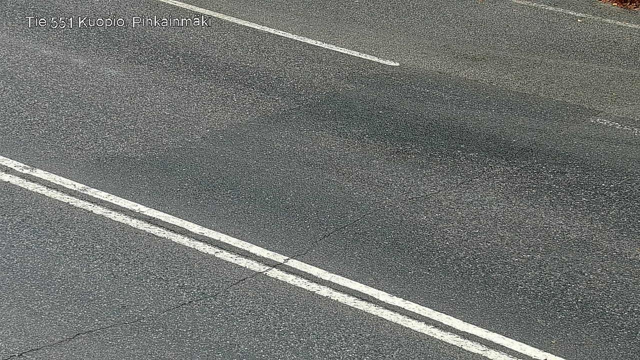 Weather Camera Image Väg 551 Kuopio, Pihkainmäki, Kuopio, Pohjois-Savo