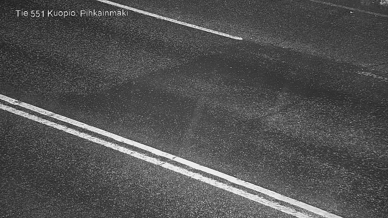 Weather Camera Image Väg 551 Kuopio, Pihkainmäki, Kuopio, Pohjois-Savo