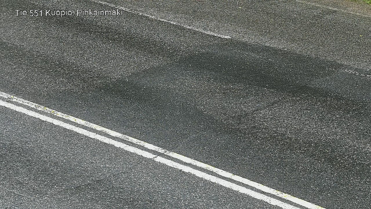 Weather Camera Image Väg 551 Kuopio, Pihkainmäki, Kuopio, Pohjois-Savo
