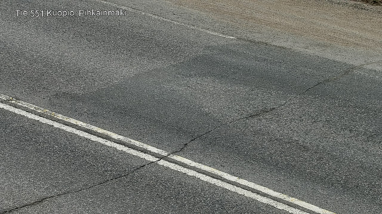 Weather Camera Image Road 551 Kuopio, Pihkainmäki, Kuopio, Pohjois-Savo