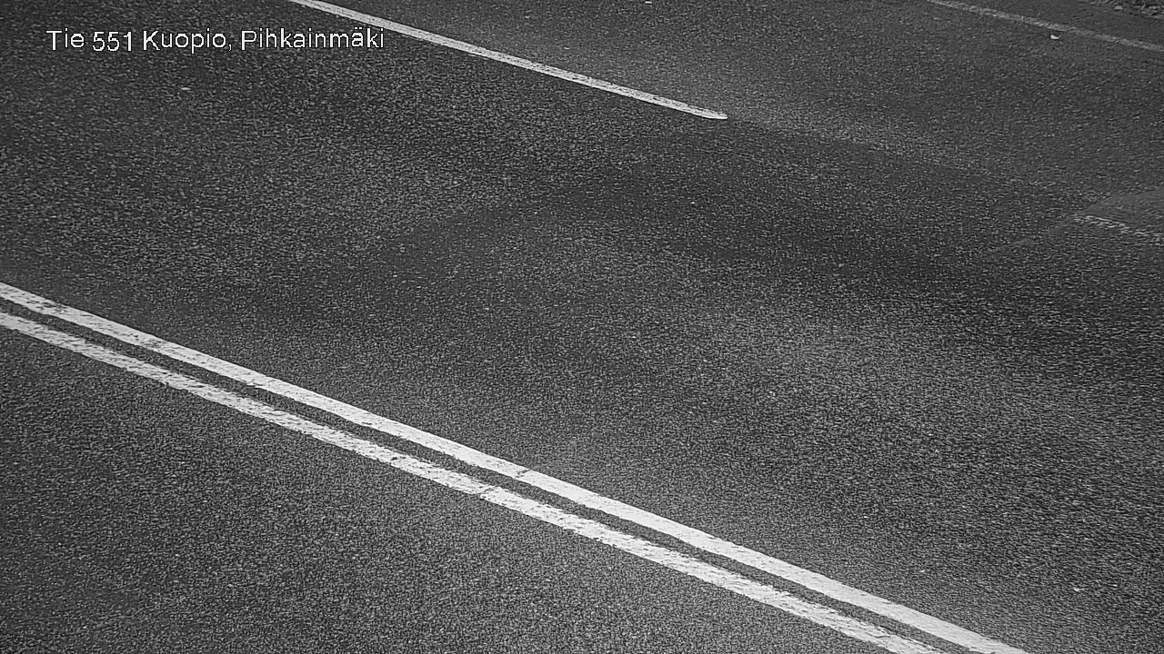 Weather Camera Image Väg 551 Kuopio, Pihkainmäki, Kuopio, Pohjois-Savo