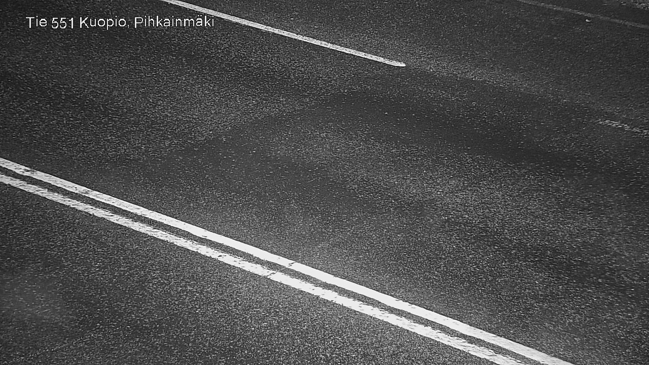 Weather Camera Image Road 551 Kuopio, Pihkainmäki, Kuopio, Pohjois-Savo