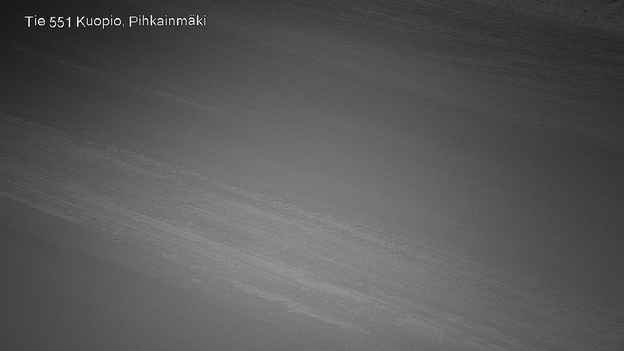 Weather Camera Image Road 551 Kuopio, Pihkainmäki, Kuopio, Pohjois-Savo