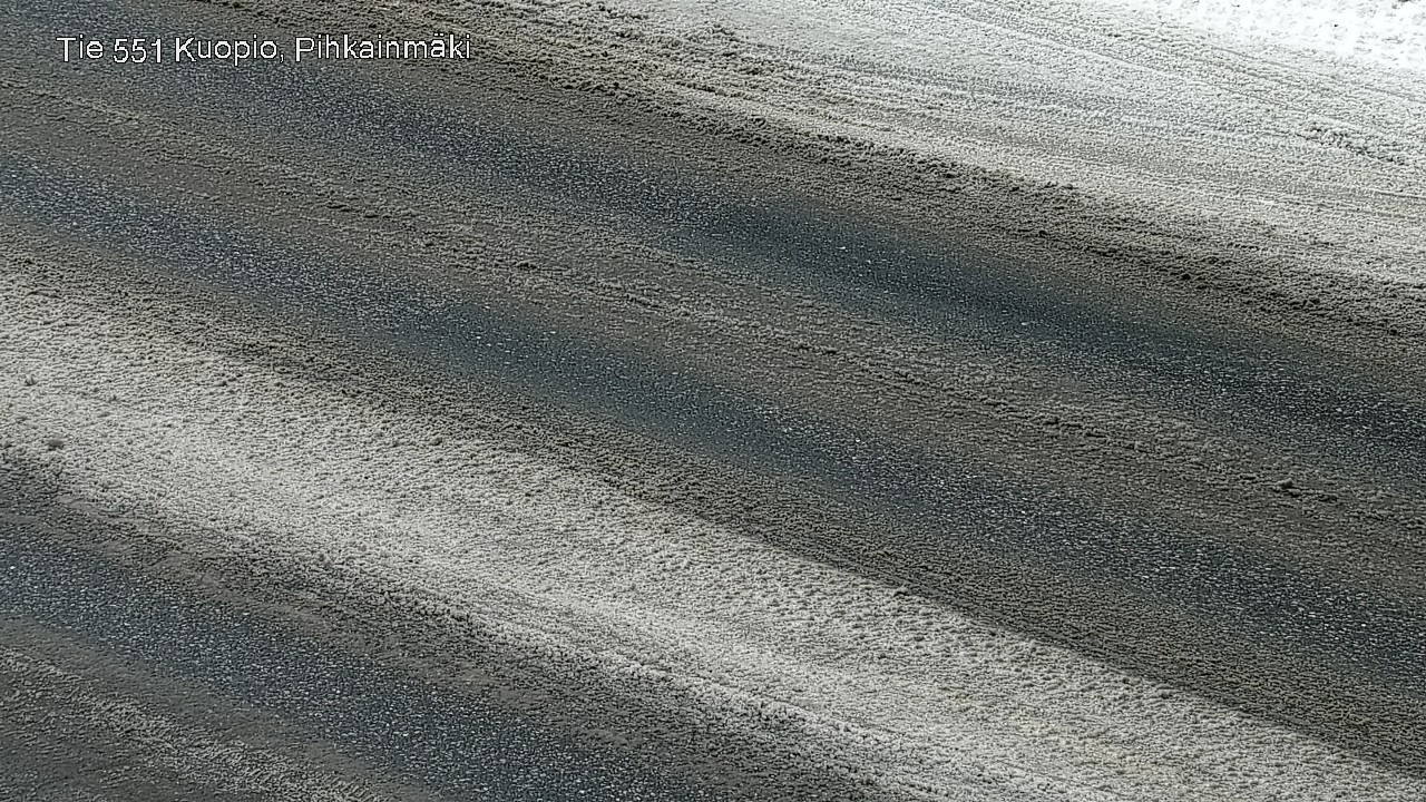 Weather Camera Image Road 551 Kuopio, Pihkainmäki, Kuopio, Pohjois-Savo