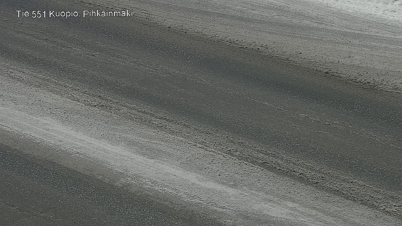 Weather Camera Image Road 551 Kuopio, Pihkainmäki, Kuopio, Pohjois-Savo