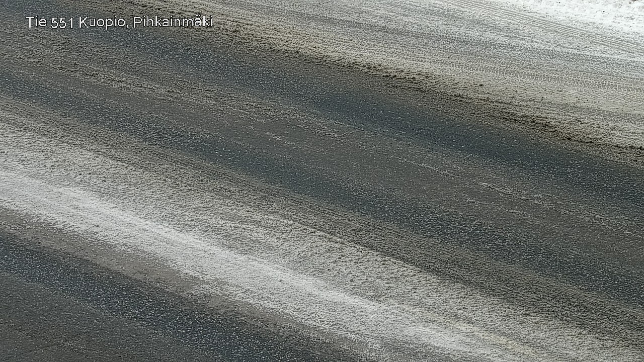 Weather Camera Image Road 551 Kuopio, Pihkainmäki, Kuopio, Pohjois-Savo