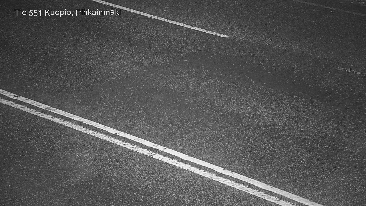 Weather Camera Image Road 551 Kuopio, Pihkainmäki, Kuopio, Pohjois-Savo