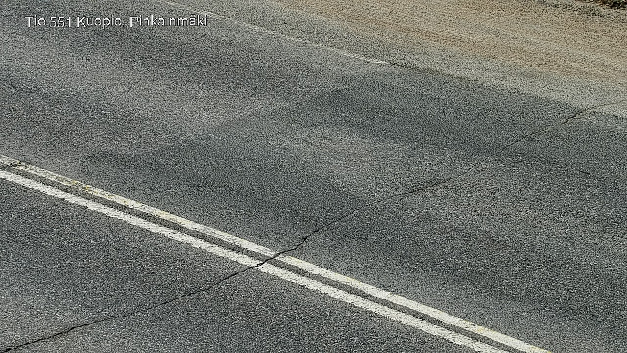 Weather Camera Image Road 551 Kuopio, Pihkainmäki, Kuopio, Pohjois-Savo